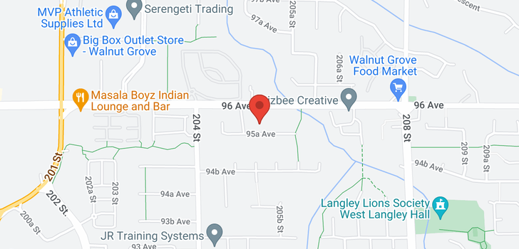 map of 20582 96TH AVENUE